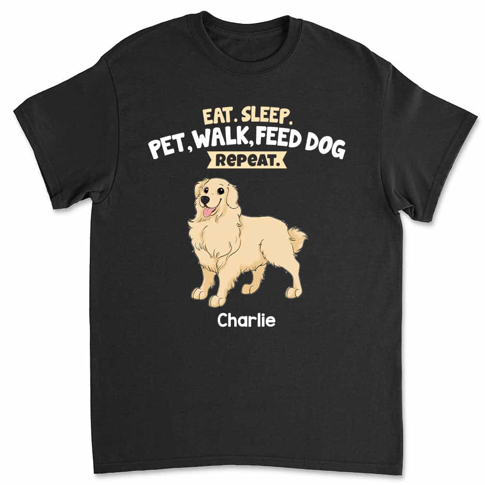 Feed Dog And Repeat T-Shirts
