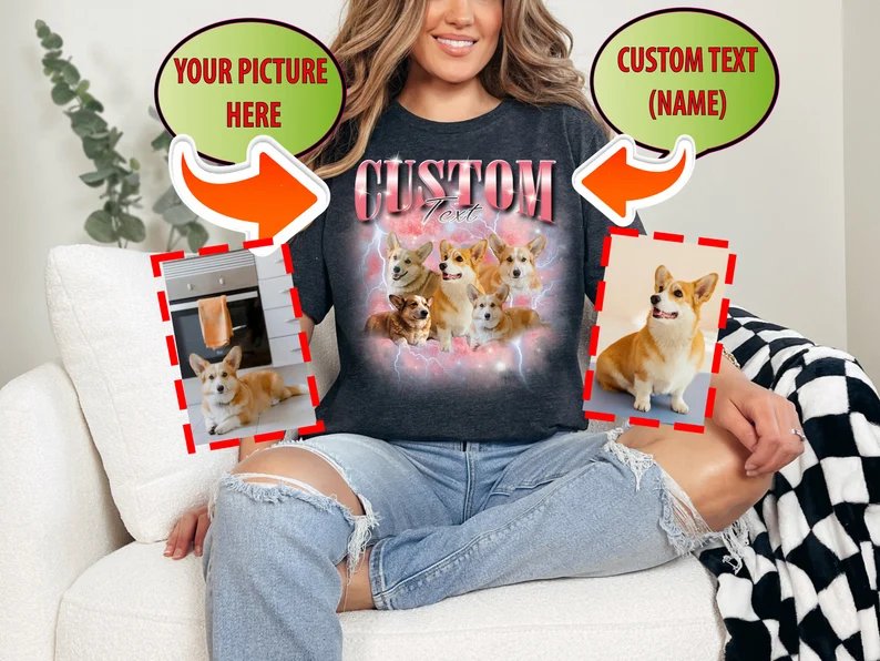 custom dog tee shirt printing